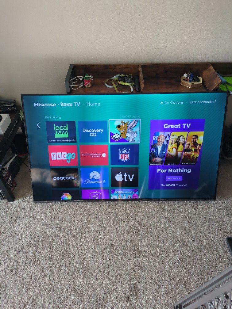 58" Hisense Roku TV for Sale in Dupont, WA OfferUp