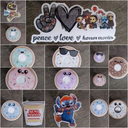 Stickers, funny halloween