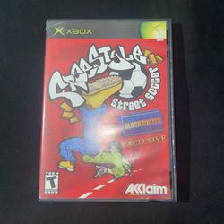 Microsoft Xbox Freestyle Street Soccer BLOCKBUSTER Exclusive CIB