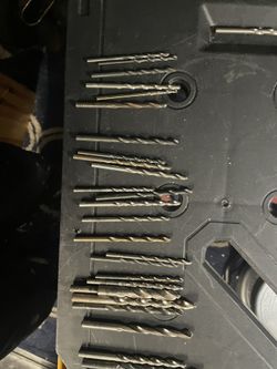 Assorted drillbit lot