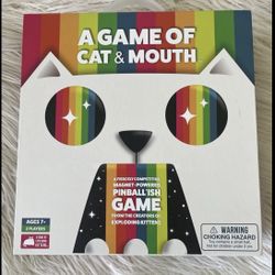 A Game of Cat and Mouth*"Pinballish Family Fun Game"* Ages 7+ New & Sealed 