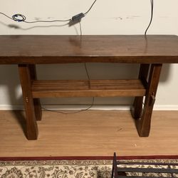 Light Brown tall Table 