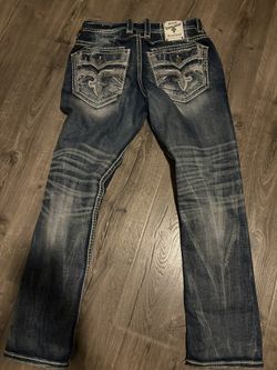 Men Rock Revival Jeans size 32