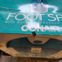 New Conair Foot Spa