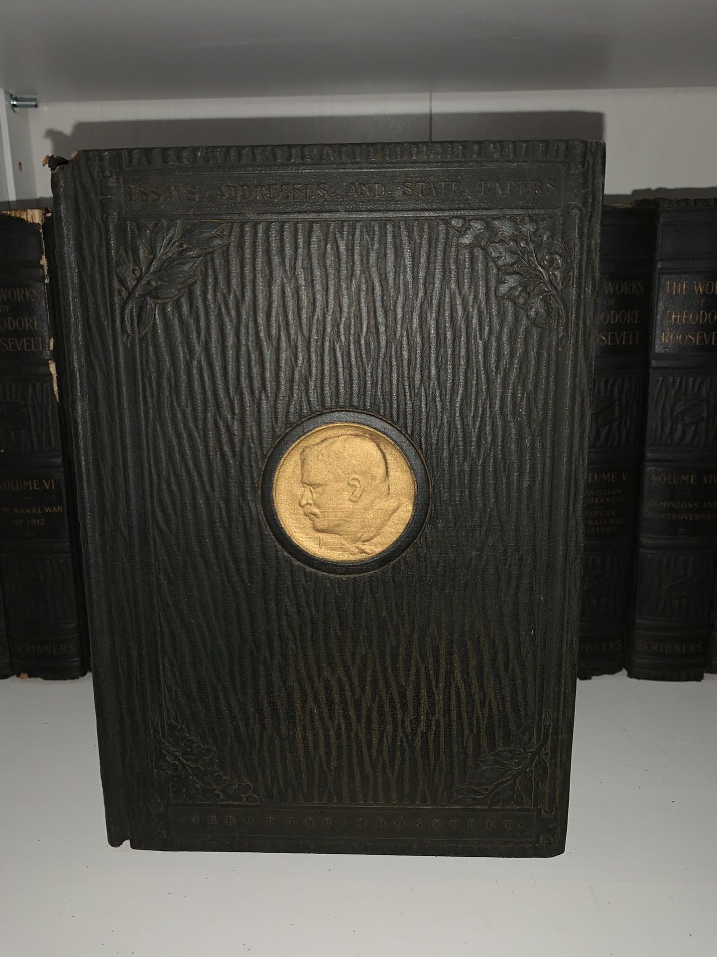 Antique Books Works Of Theodore Roosevelt