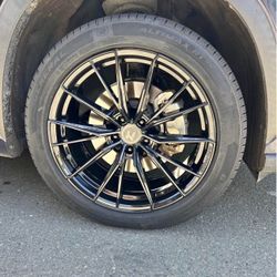 New Wheels & Tires Package Deal, 20" Wheels 245/50R20 General Altimax RT45 Tires WE FINANCE
