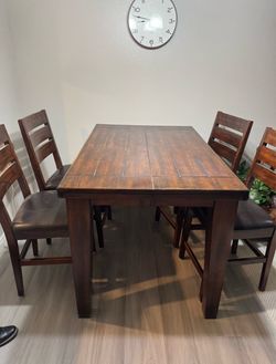 Bar Height Expandable Kitchen Table