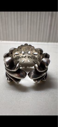 Chrome Hearts DBL FLRL CRS Double Floral Cross