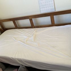 Wooden Day Bed With Foam Mattress