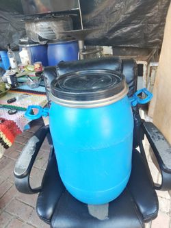Plastic Barrel with Lid and locking ring