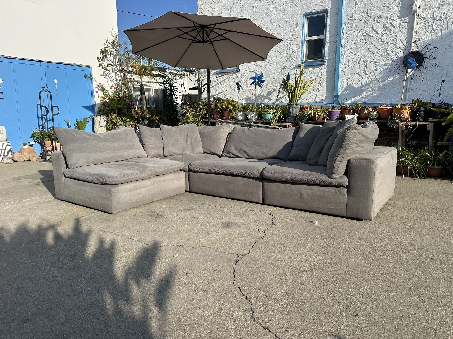 4 Pcs Modular Cloud Couch Dupe Sectional