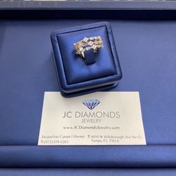 Ring 3 Tone Gold Rose , Yellow , White