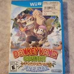 Nintendo Wii U Donkey Kong Country