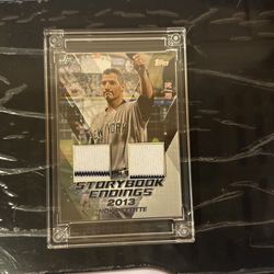 Andy Pettitte Jersey Fusion 40/75 Game Worn Swatch