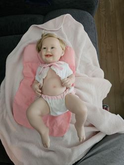 Reborn Baby Doll Life-Size Toddler Gir Titus Touldus