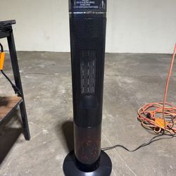 Brand new 36" Space Heater for Large Room, 1500W PTC Electric Fireplace Space Heater, Adjustable Thermostat, 4 Modes,12H Timer, 60° Oscillation, Remot