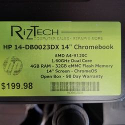 HP 14-DB0023DX 14" Chromebook