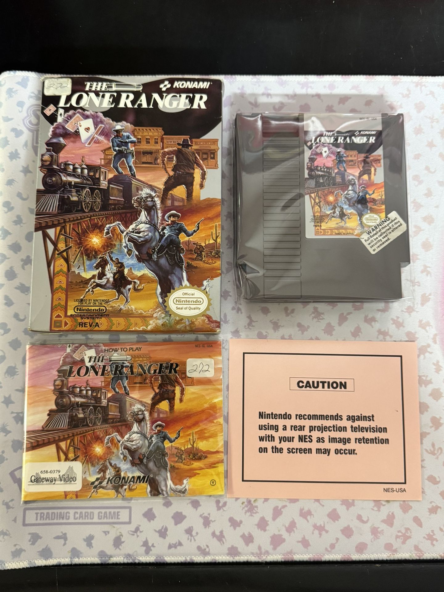 The Lone Ranger NES - CIB Complete Nintendo Game