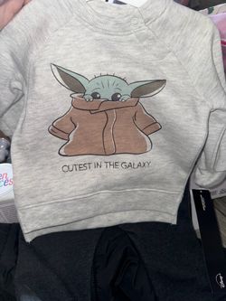 Yoda Baby Outfit 6/9 Month