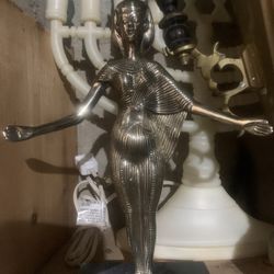 Brass Egyptian Goddess