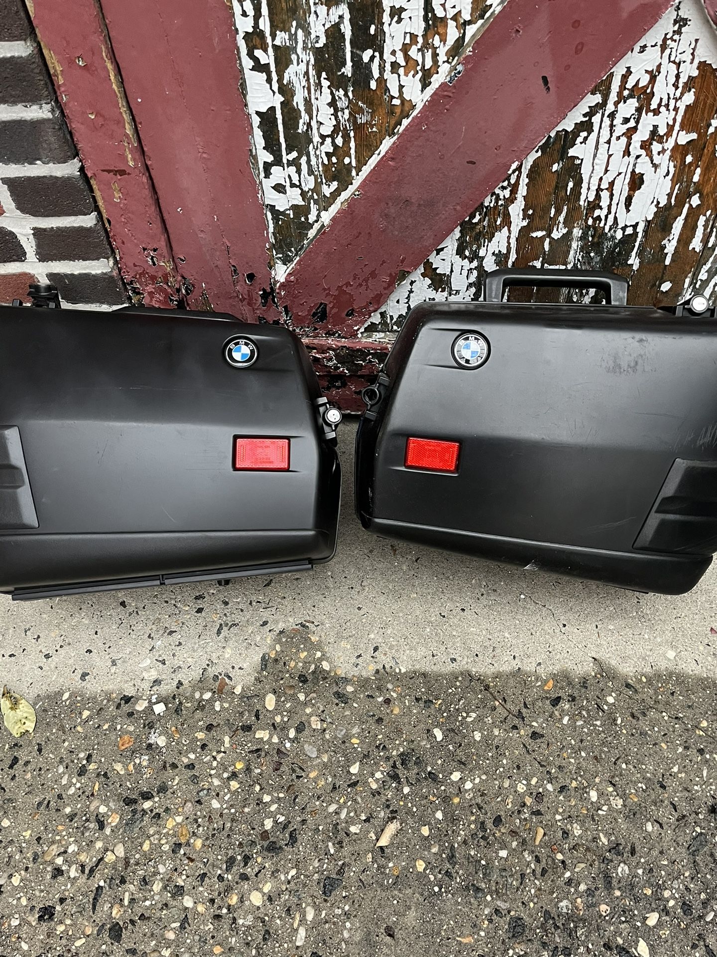 BMW k75/100 Side Storage Compartments