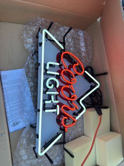 Coors light neon light
