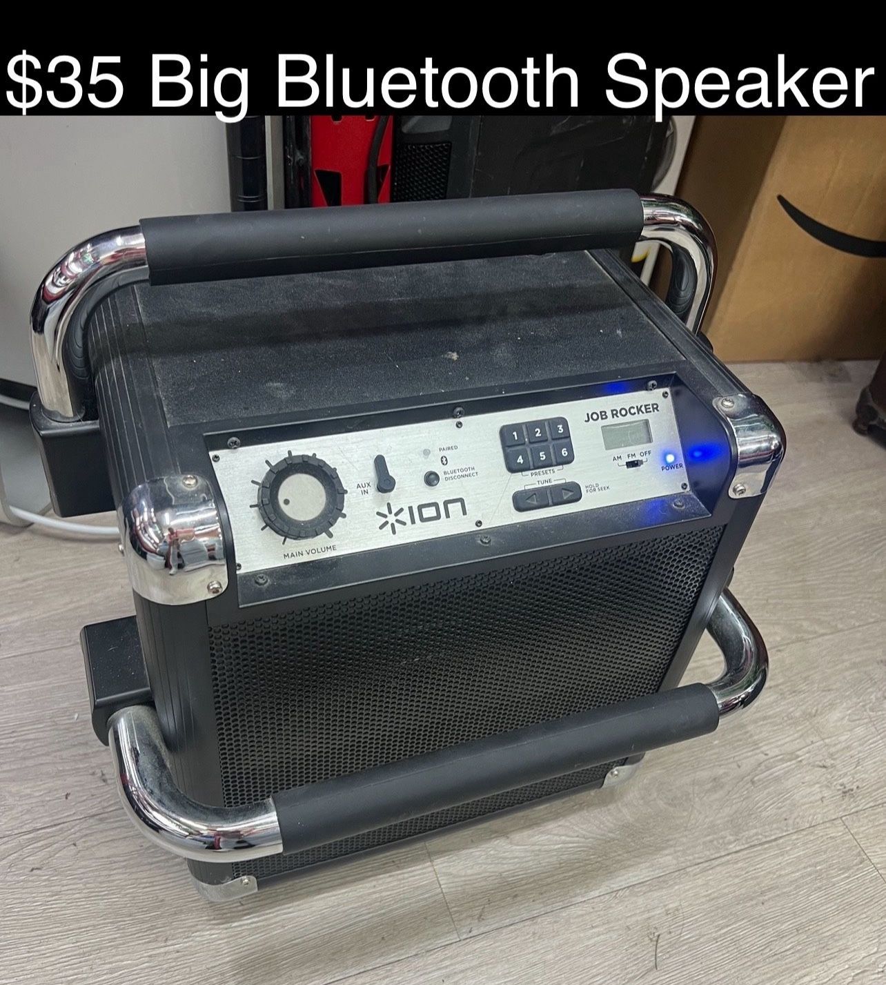 Big ION Bluetooth Speaker