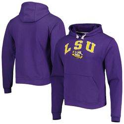 XL-LSU Tigers Collegiate Wear Essential Pullover Hoodie - Purple 