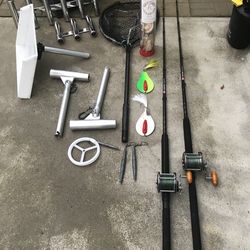 Penn poles and reels