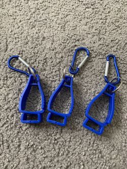 Keychain clips 10 pc set