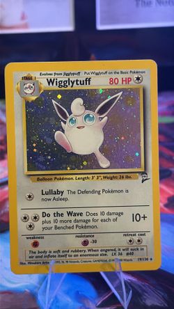 Wigglytuff Holo Base Set 2