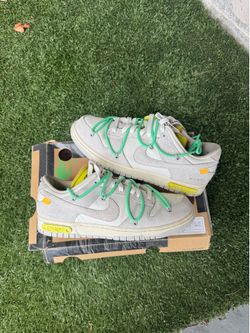 Dunk off white lot 14 - 10.5M