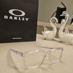 Oakley Polished Clear Glasses