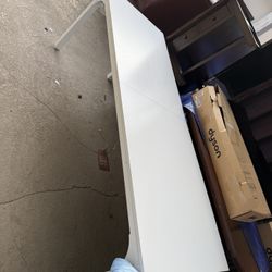 Simple White Console Table