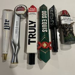 Lot Of 6 Tap Handle 