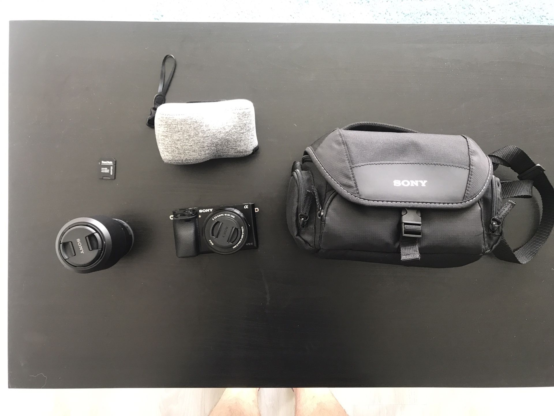 Sony A6000 Mirrorless Digital Camera with 16-50mm/55-210mm Lenses