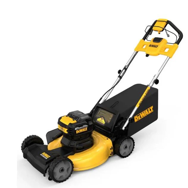 Brushless Cordless Battery Powered Self Propelled Lawn Mower Kit with