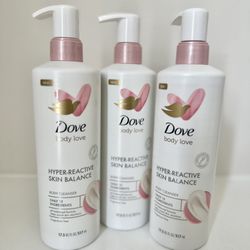 Brand NEW Dove Body Cleanser 17.5oz (sold as set)