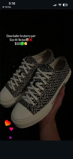 Burberry Monogram Print Grey