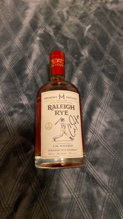 Seattle Mariners Cal Raleigh Autographed Raleigh Rye