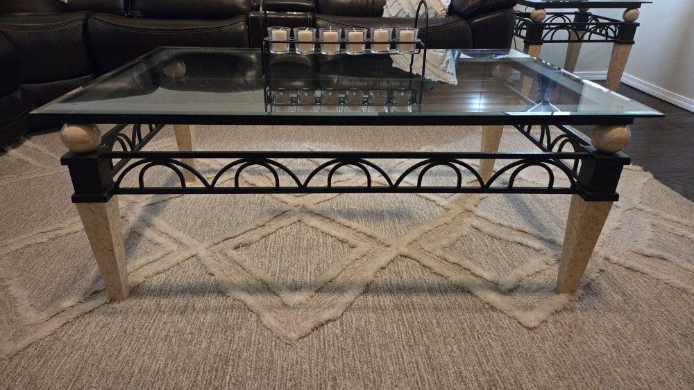 Coffee Table and (2) End Tables