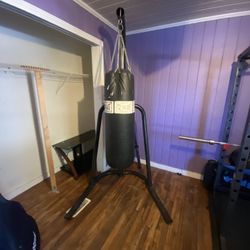 Heavy Punching Bag – $150 – Some Wear, No Ground Bolts