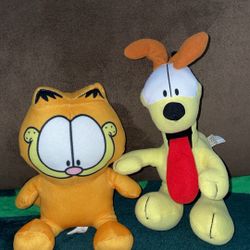 Garfield And Odie Plush 
