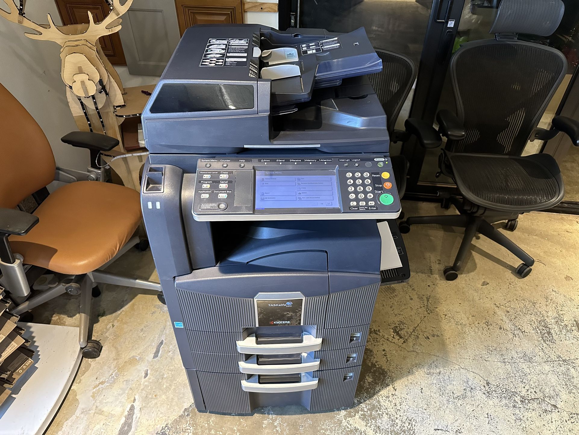 kyocera taskalfa 520i Kyocera TASKALFA 520i Printer, Copier, Scanner, Fax,
