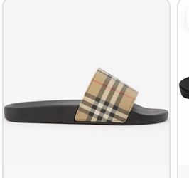 Burberry slides