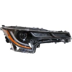 Passenger Side LED Headlight 2020-2022 Toyota Corolla SE/XLE/XSE Clear Headlamp Assembly 