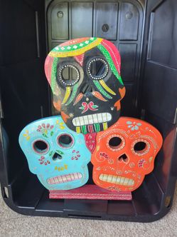 Dia De Los Muertos skull