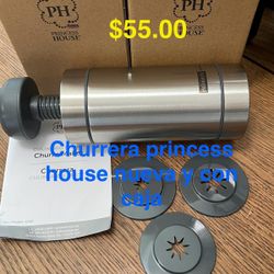 Churrera 👉 princess house todo nuevo y con caja 📦