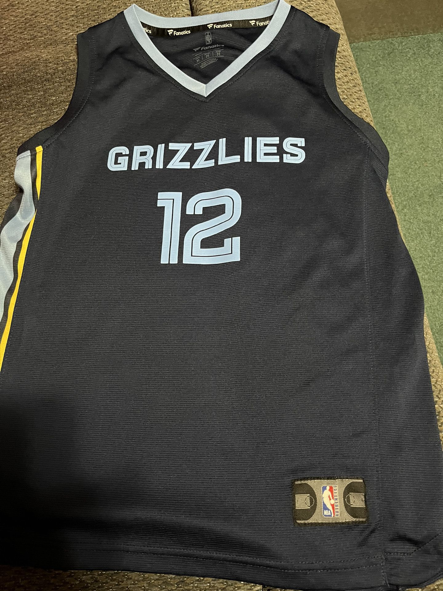 grizzlies black jersey