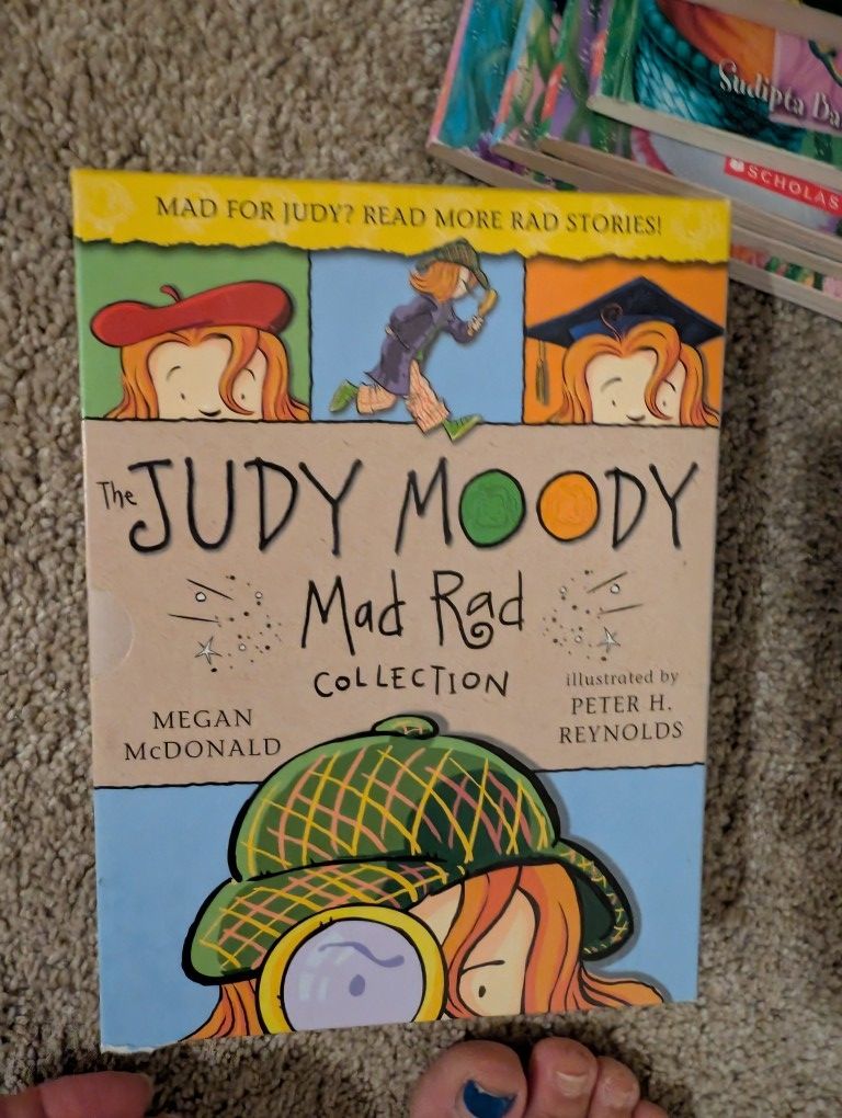 Judy Moody Mad Rad Collection Books 7-9